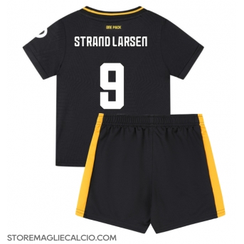 Wolves Rodrigo Gomes #19 Maglia Gara Trasferta Repliche 2024-25 Bambino Maniche Corte